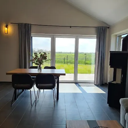 Watt'n Blick - Hundefreundliches Mit Ausblick Ueber Wiesen Bis Zum Deich 別荘 Schweiburg